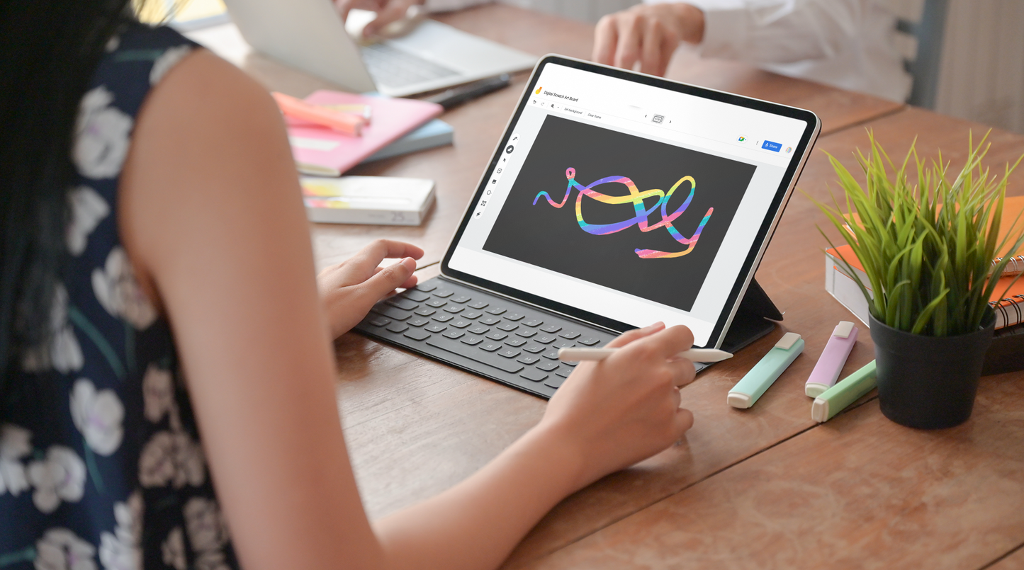 digital interactive scratch art boards