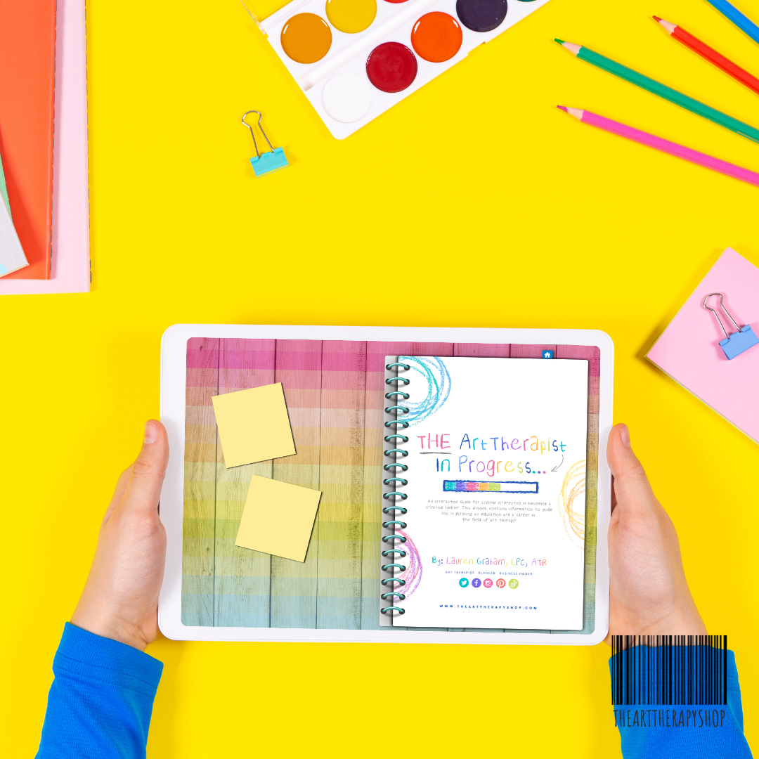 The Art Therapist in Progress eBook & Digital Notebook