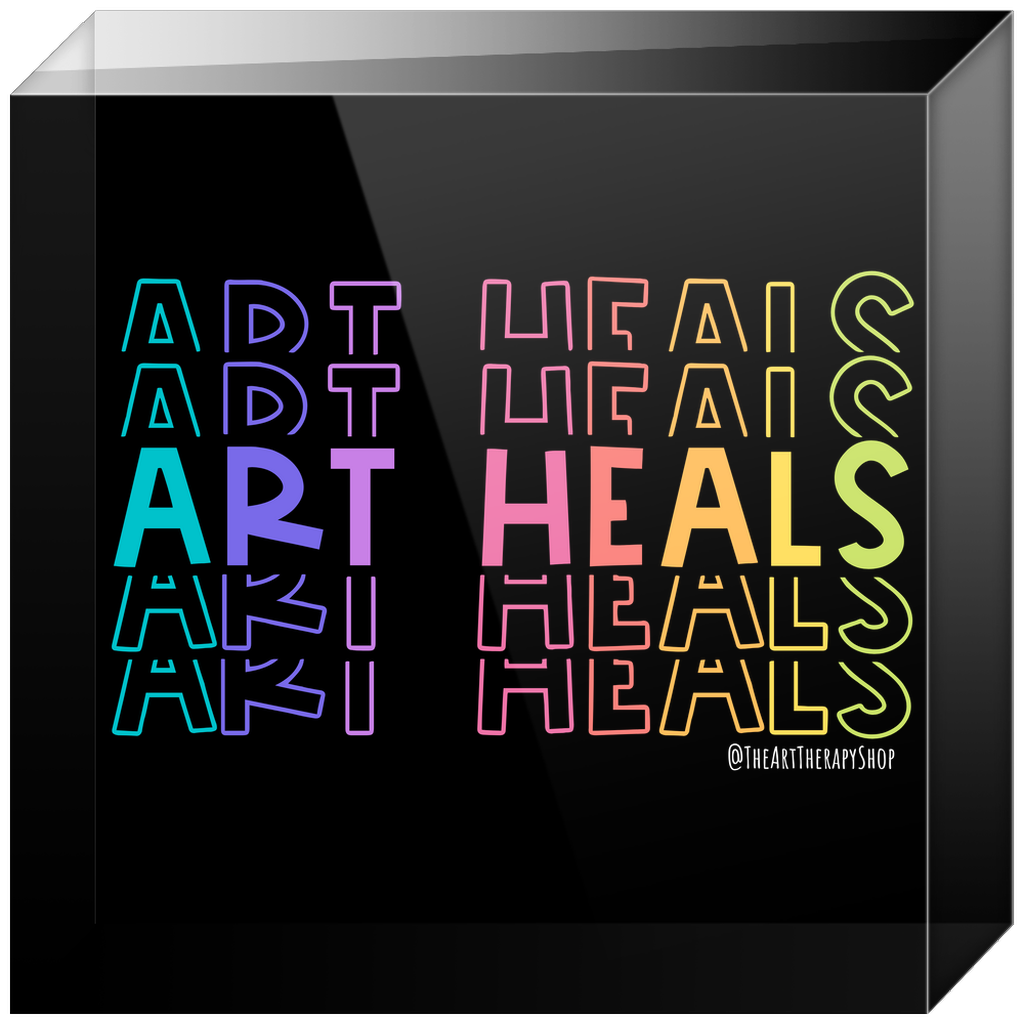 Art Heals Acrylic Block