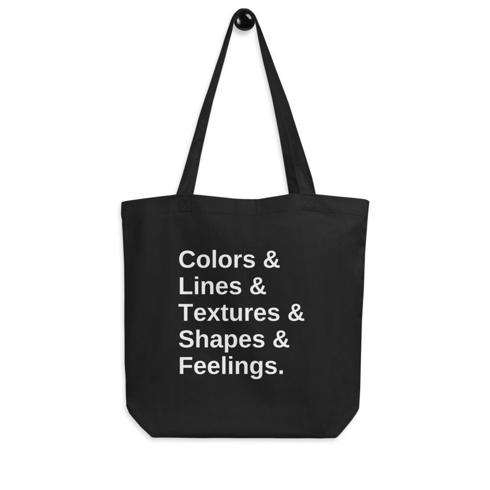 Colors & Feelings Tote Bag