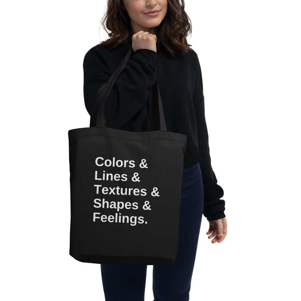 Colors & Feelings Tote Bag