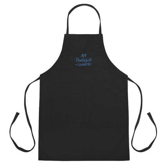 Art Therapist Embroidered Apron