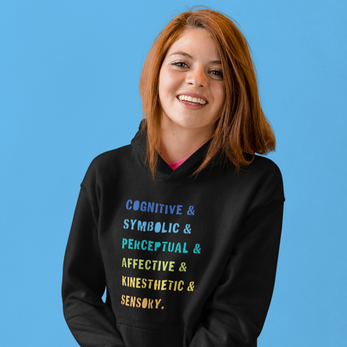 Rainbow ETC Model Hoodie