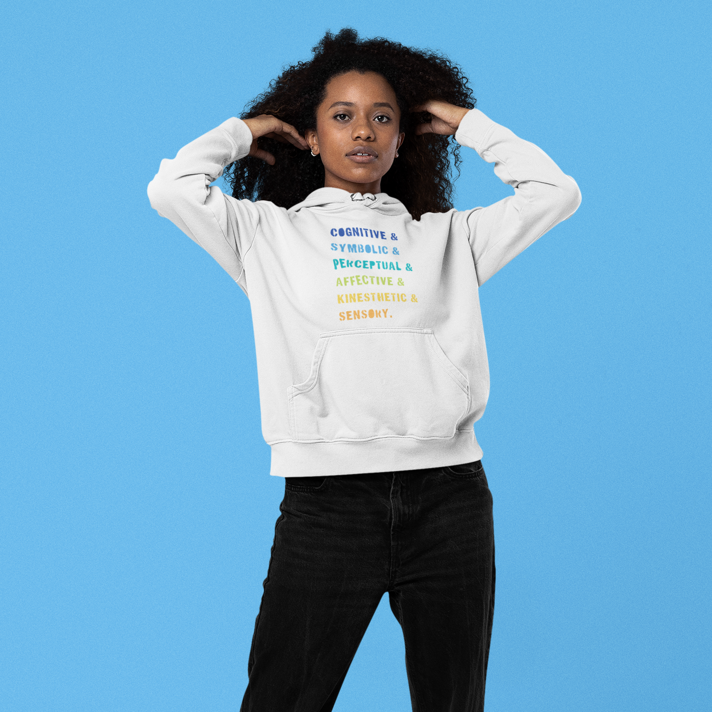 Rainbow ETC Model Hoodie
