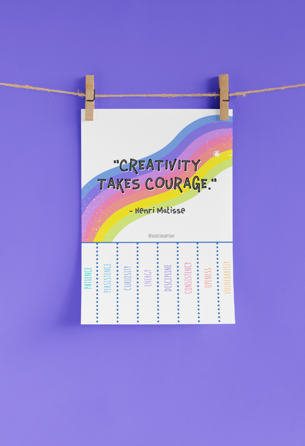 Creativity Reminders Art Print; Free art downloads