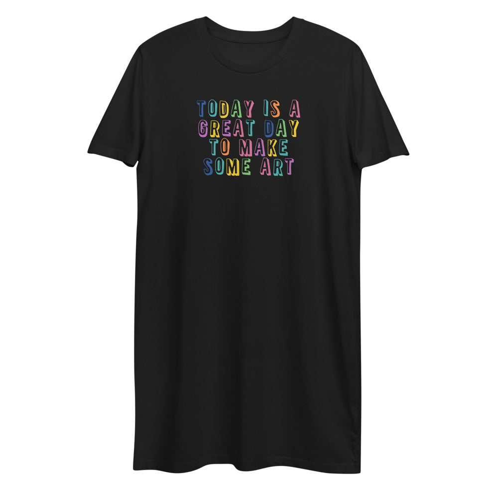 Today Is A Great Day T-shirt Dress