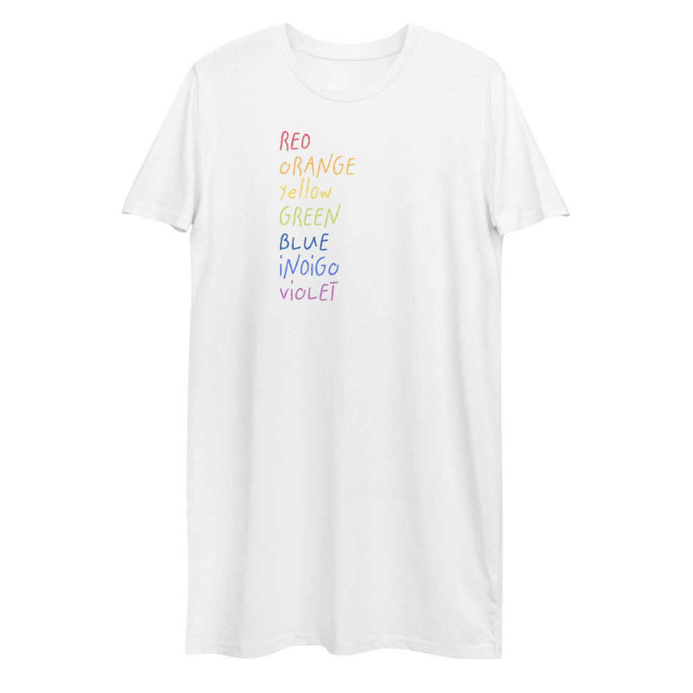 ROYGBIV T-shirt Dress