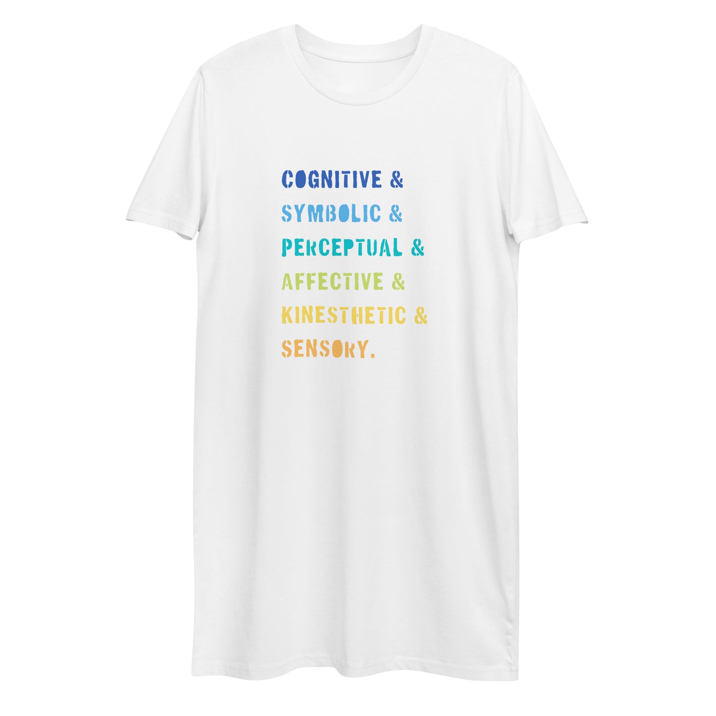 Rainbow ETC Model T-shirt Dress