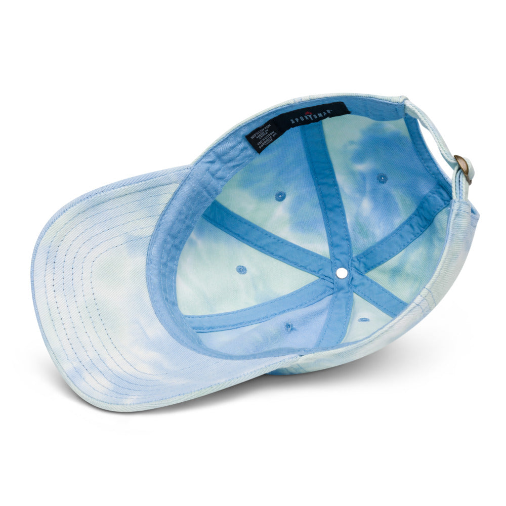 Sky Peace Love & Art Tie-dye Baseball Hat