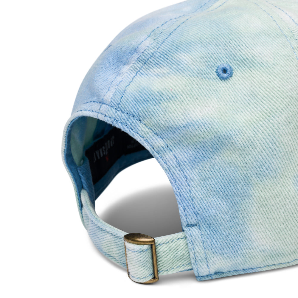 Sky Peace Love & Art Tie-dye Baseball Hat