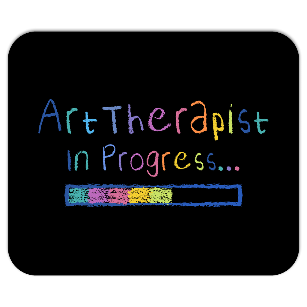 Art Therapist In Progress Mousepads
