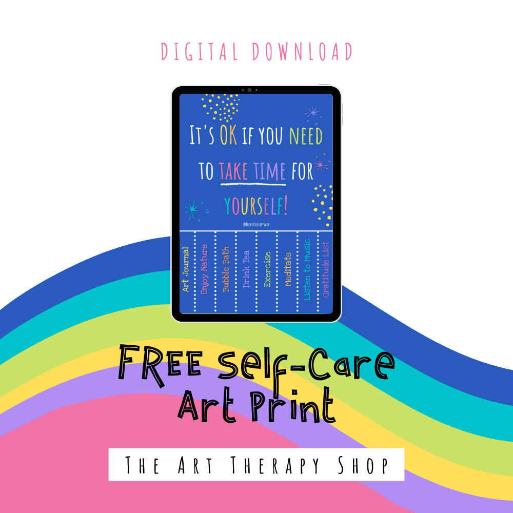 Self-Care Art Print