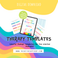 Therapy Templates