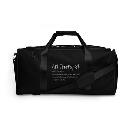 Art Therapist Defined Duffle bag