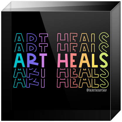 Art Heals Acrylic Block
