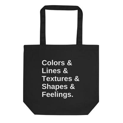 Colors & Feelings Tote Bag