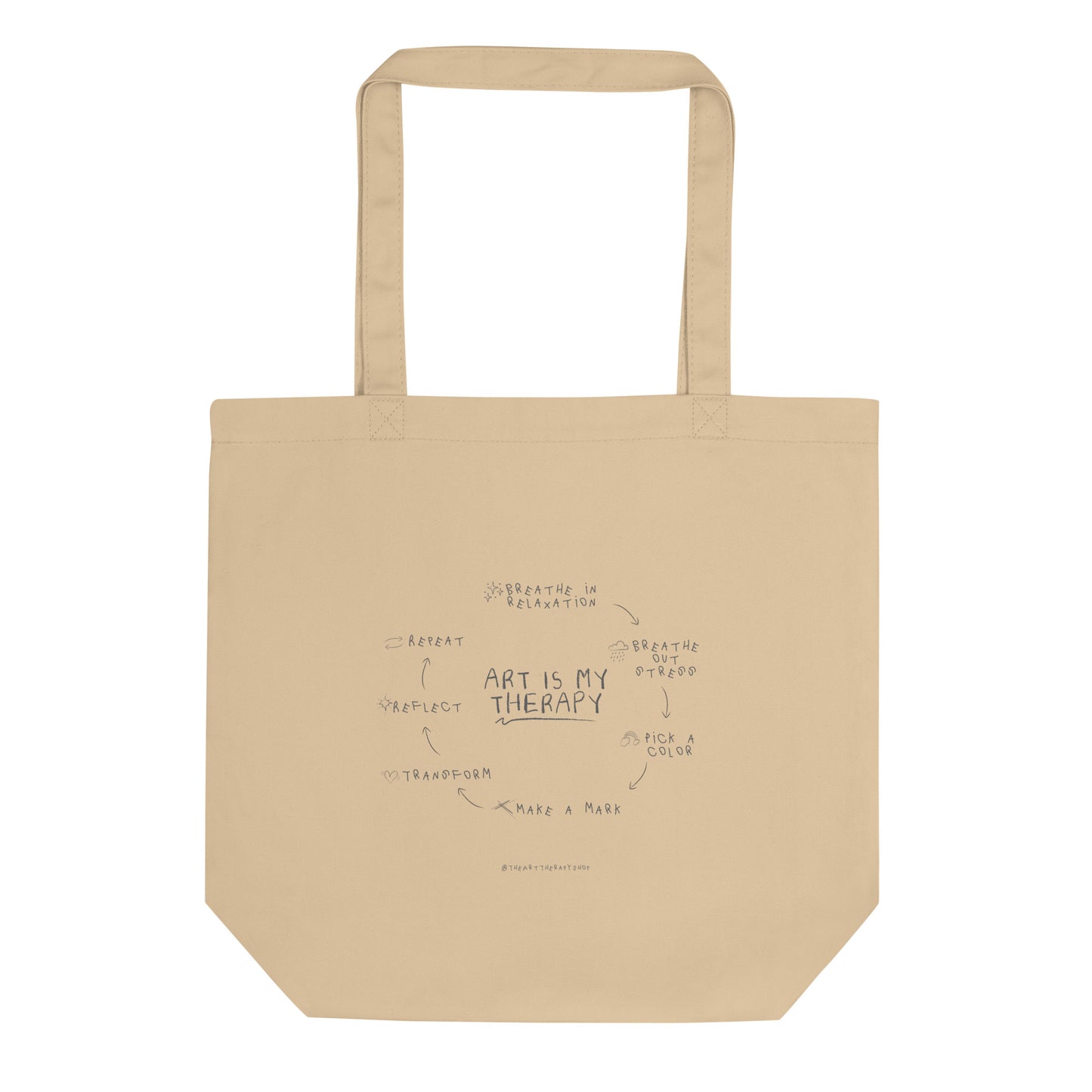Art is My Therapy Tote Bag