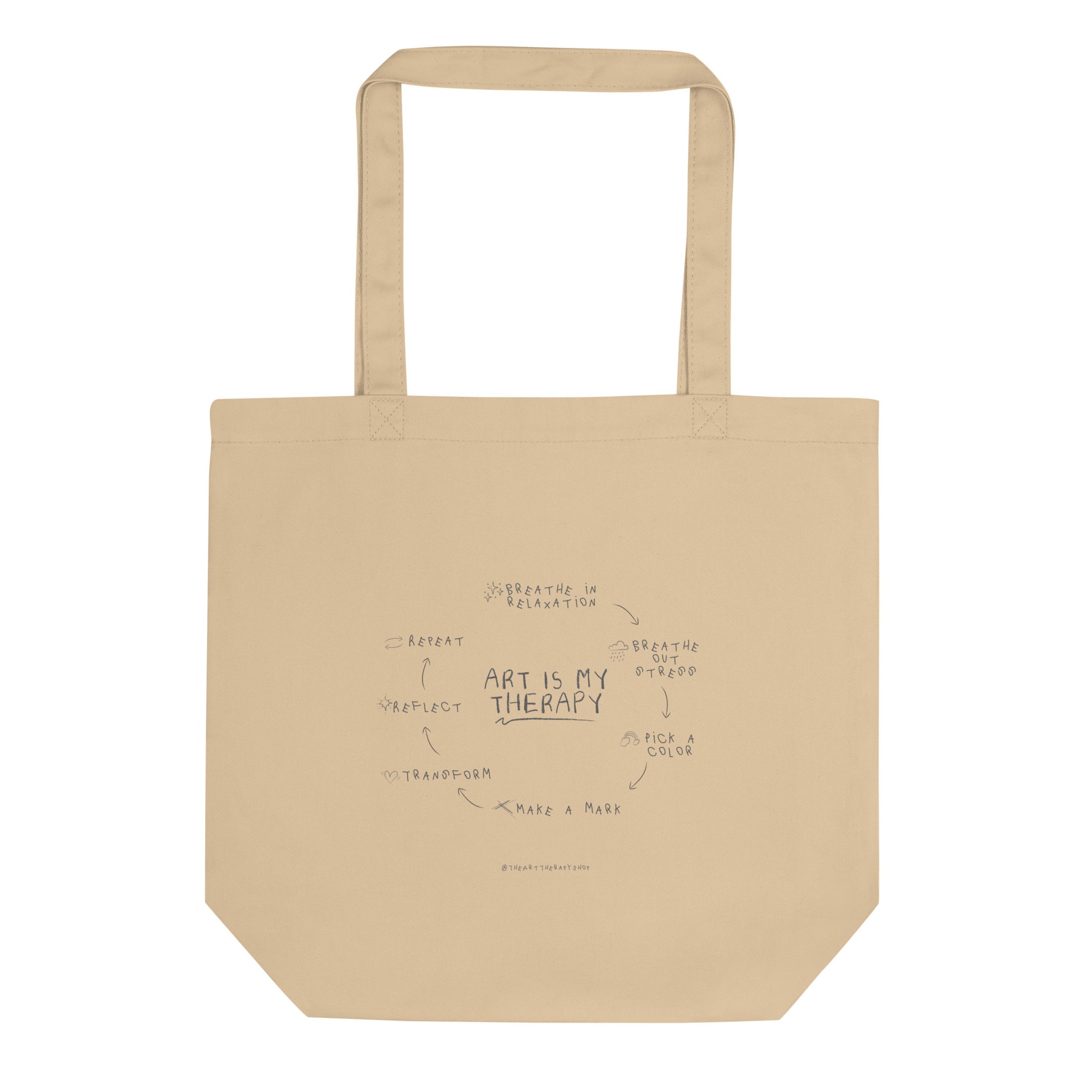 Art is My Therapy Tote Bag