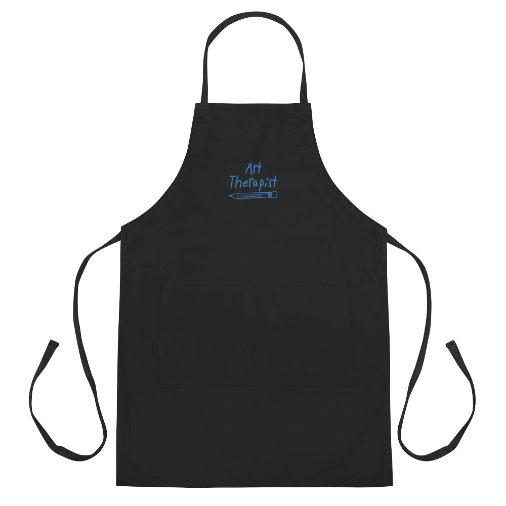 Art Therapist Embroidered Apron