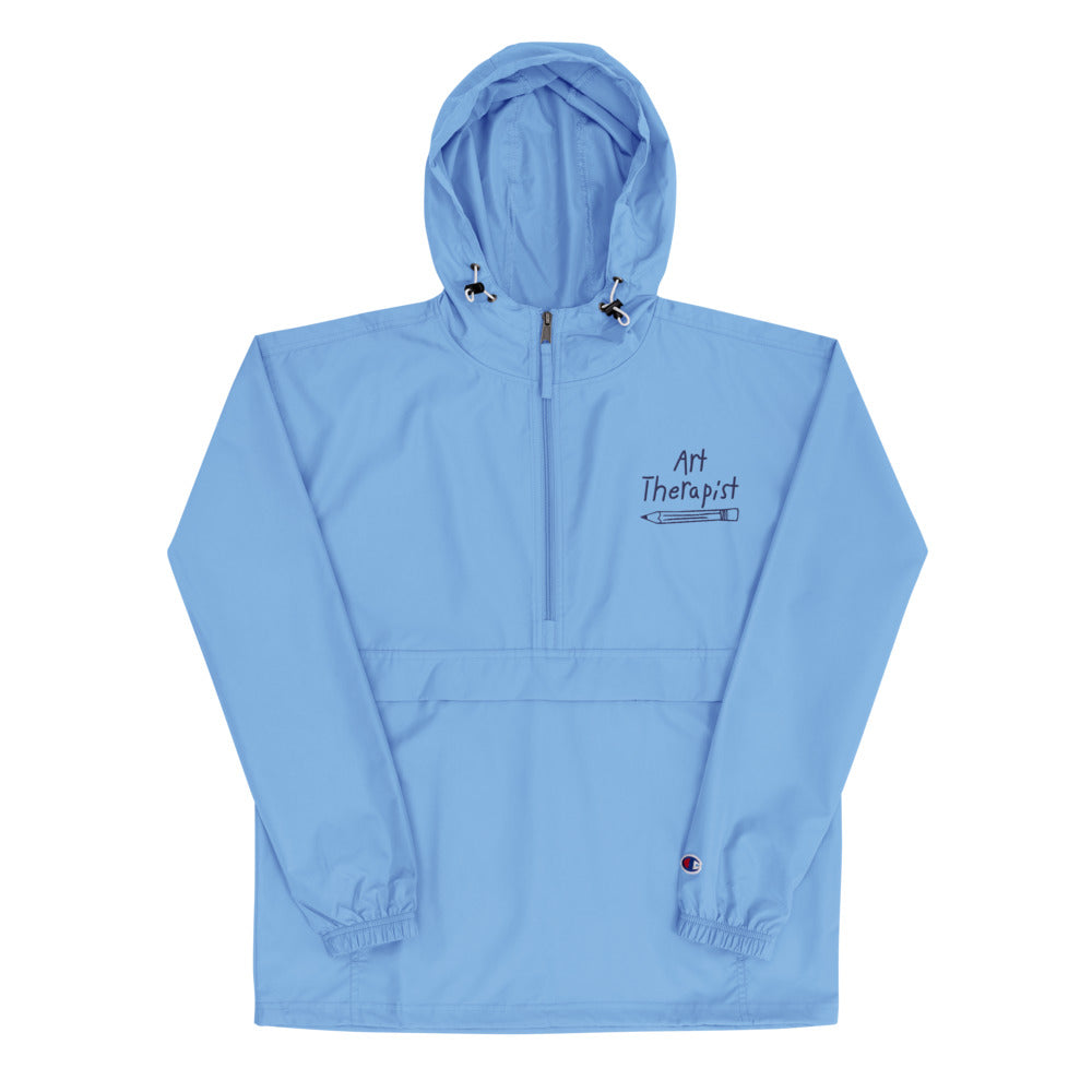 Art Therapist Embroidered Packable Jacket