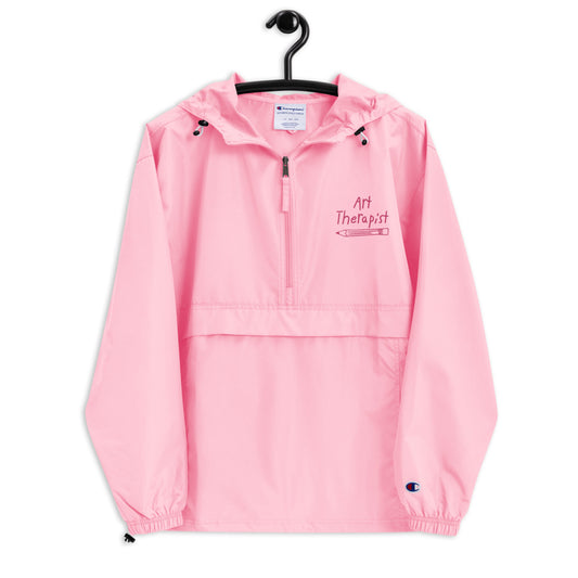 Art Therapist Embroidered Packable Jacket