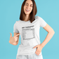 Art Therapist Nutrition Facts T-Shirt