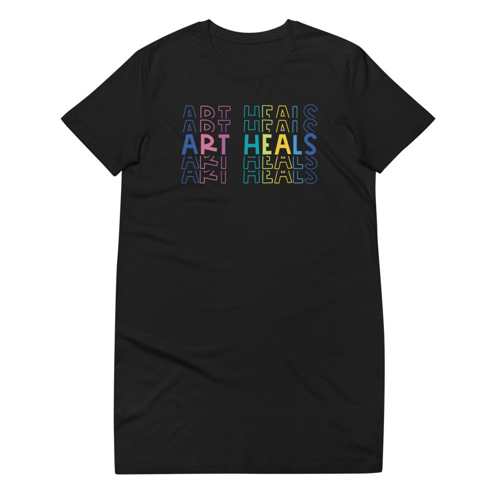 Art Heals T-shirt dress
