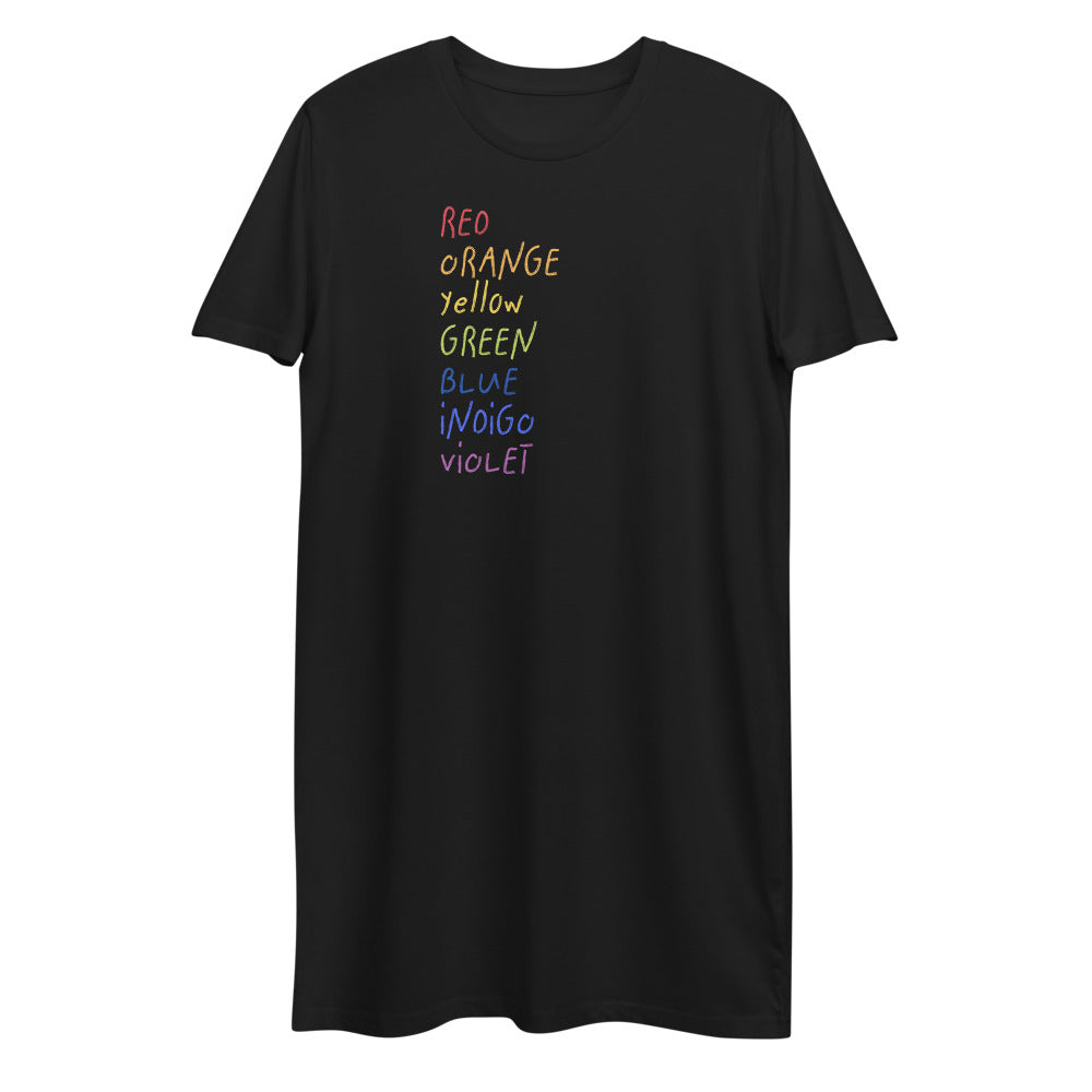 ROYGBIV T-shirt Dress