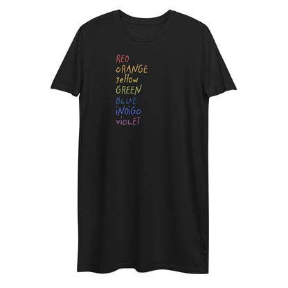 ROYGBIV T-shirt Dress