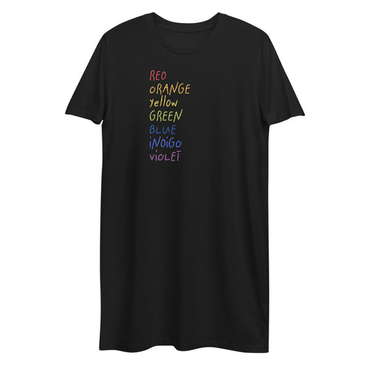 ROYGBIV T-shirt Dress
