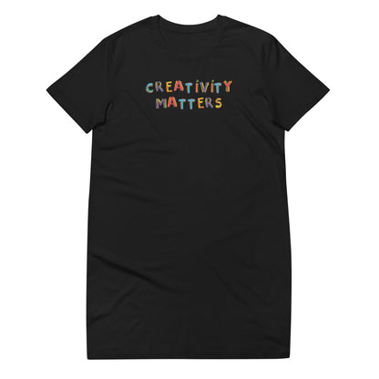 Creativity Matters T-shirt Dress