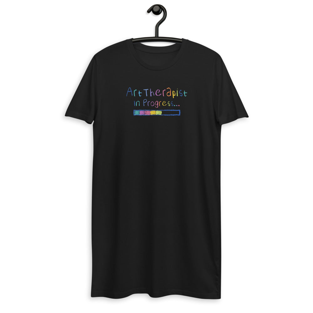 Art Therapist In Progress T-Shirt Dress
