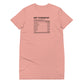 Art Therapist Nutrition Facts T-Shirt Dress