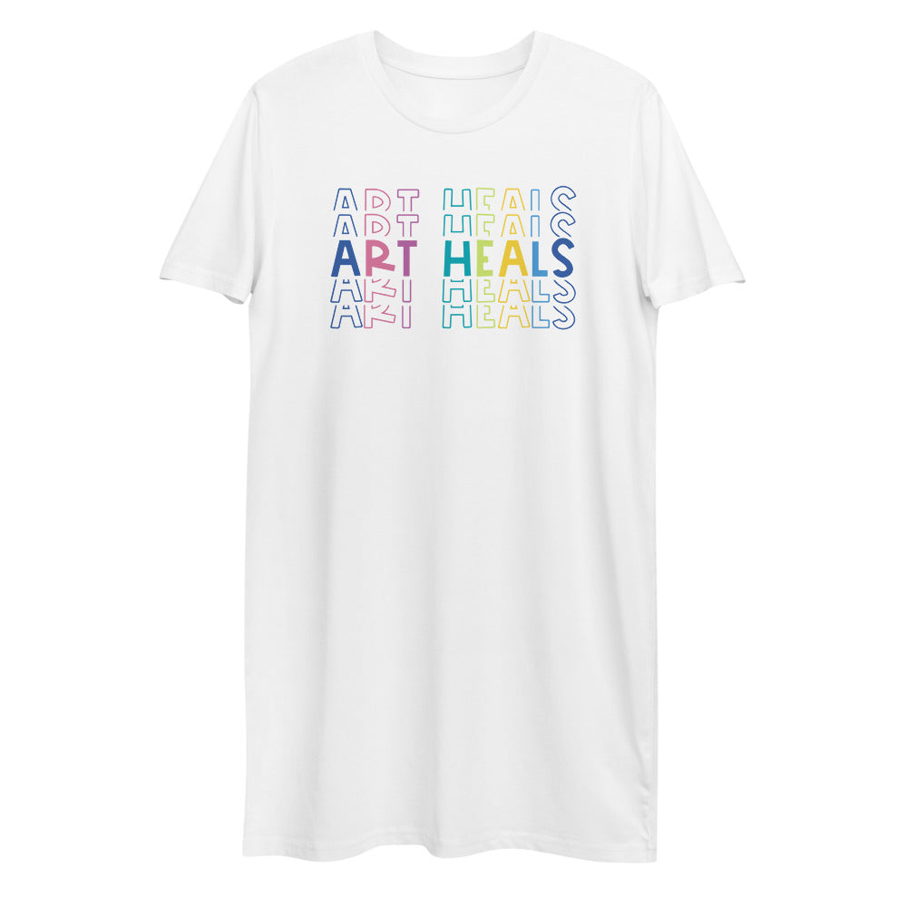 Art Heals T-shirt dress