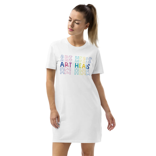 Art Heals T-shirt dress