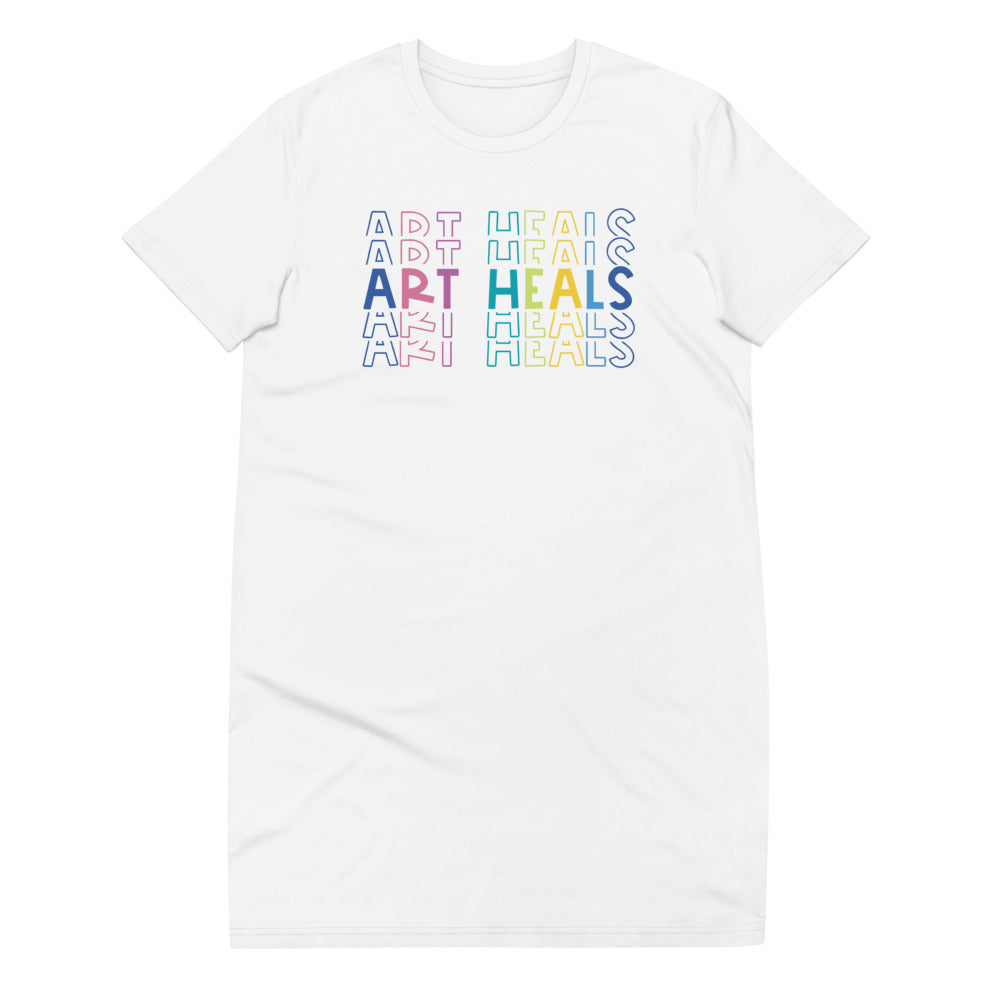 Art Heals T-shirt dress