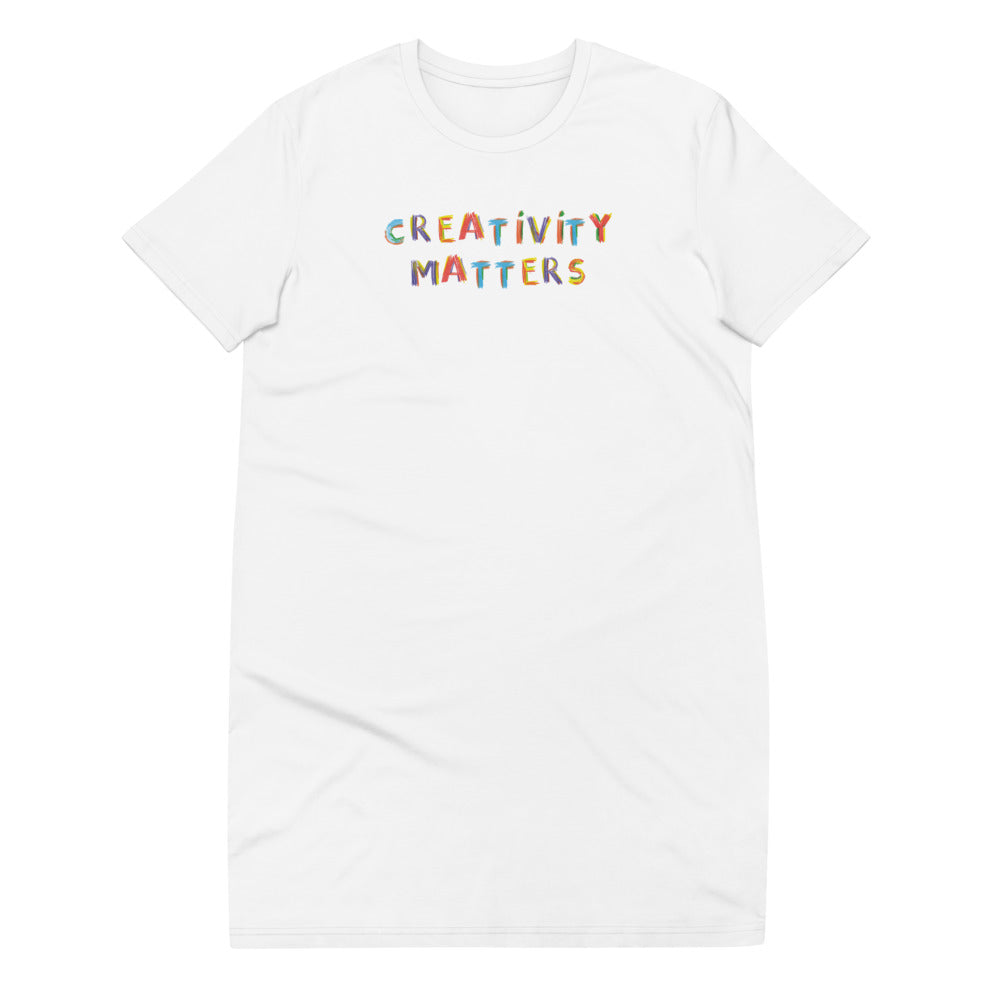 Creativity Matters T-shirt Dress