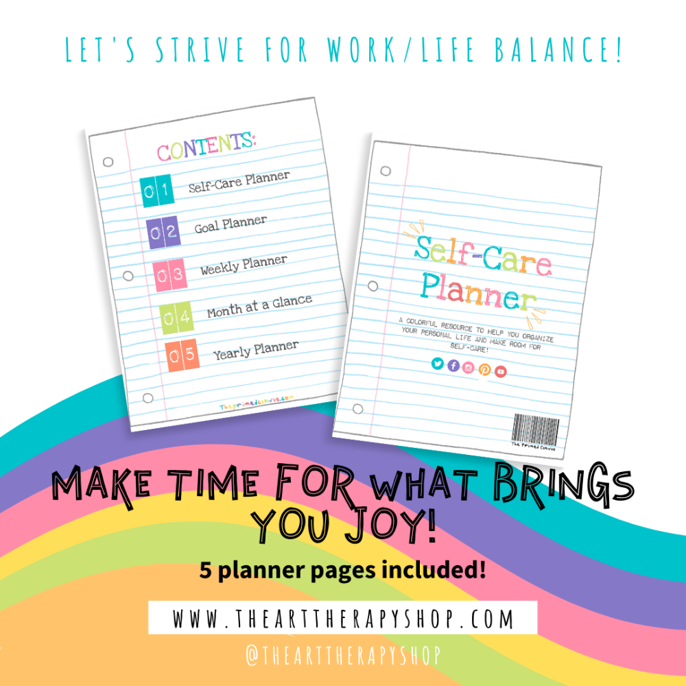 5 page of digital planner templates!