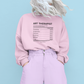 Art Therapist Nutrition Facts Sweatshirt