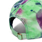Purple Passion Peace Love & Art Tie-dye Baseball Hat