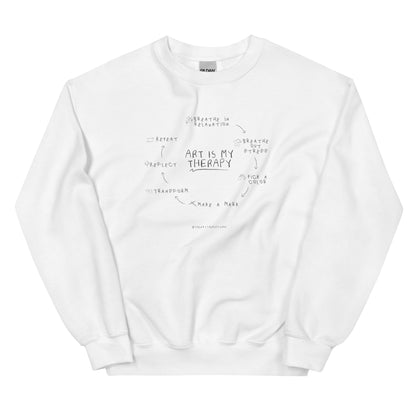 Art is My Therapy Sweatshirt