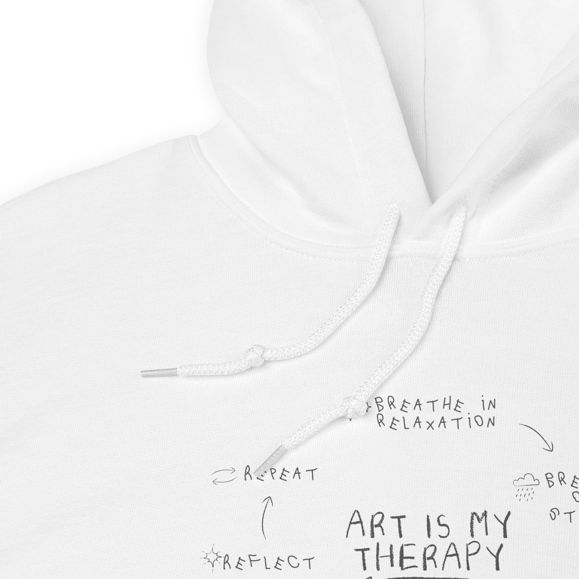 Art is My Therapy Hoodie