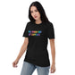 Will Work For Art Supplies Rainbow T-Shirt