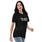 Will Work For Art Supplies Black & White T-Shirt