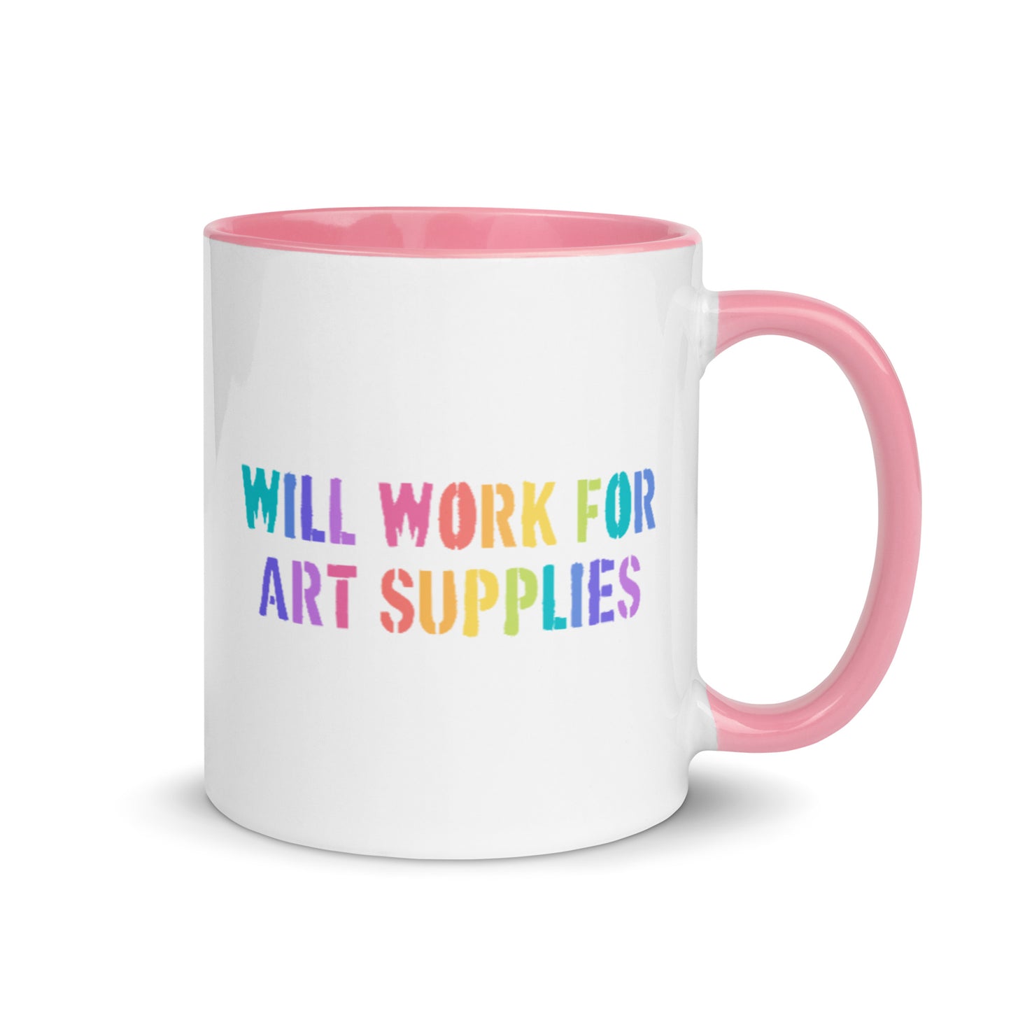 Will Work For Art Supplies Mug