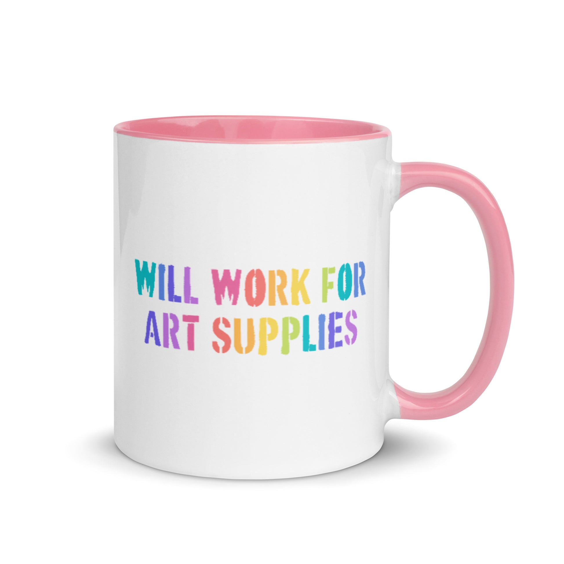 Will Work For Art Supplies Mug